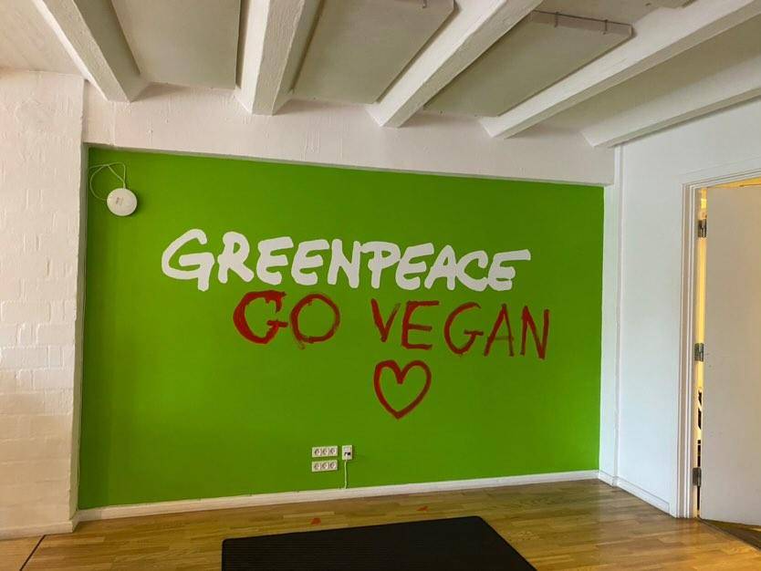 Greenpeace, go vegan